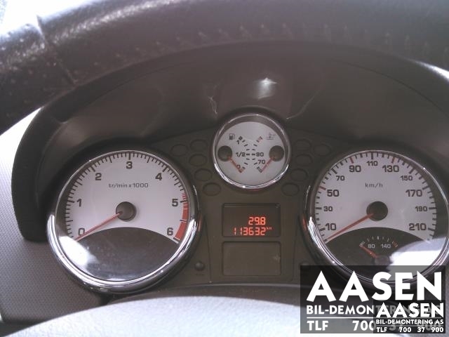 Peugeot 207 2006-2012 , Motorkode: 9HX, Girkassekode: 