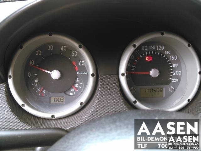 VW Polo 2000-2001 (Type III, Fase 2) , Motorkode: AUD, Girkassekode: ETD