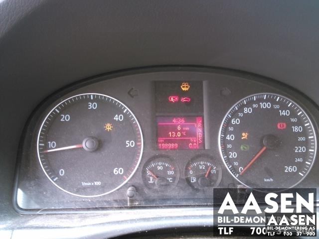 VW Touran 2003-2006 (Type I, Fase 1) , Motorkode: BKD, Girkassekode: GYP