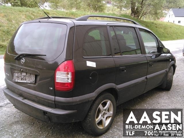 Opel Zafira A 1999-2005 , Motorkode: Z16XE, Girkassekode: