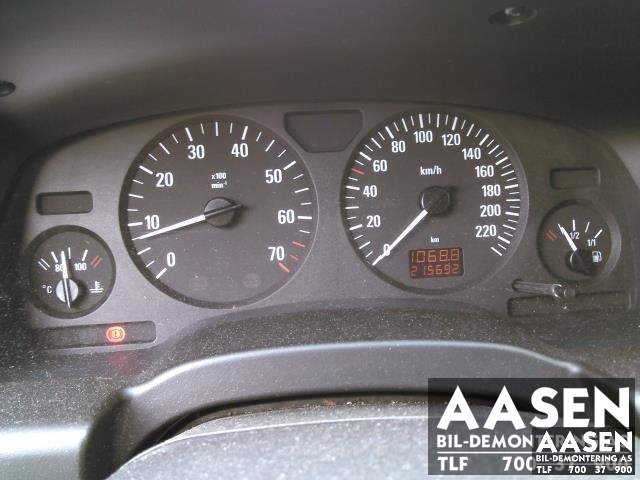 Opel Zafira A 1999-2005 , Motorkode: Z16XE, Girkassekode: