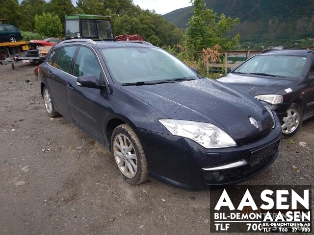 Renault Laguna 2008-2010 (Type III, Fase 1) , Motorkode: K9K-780, Girkassekode: 