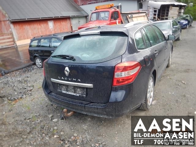 Renault Laguna 2008-2010 (Type III, Fase 1) , Motorkode: K9K-780, Girkassekode: 