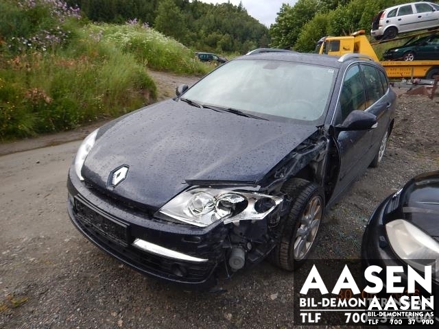 Renault Laguna 2008-2010 (Type III, Fase 1) , Motorkode: K9K-780, Girkassekode: 