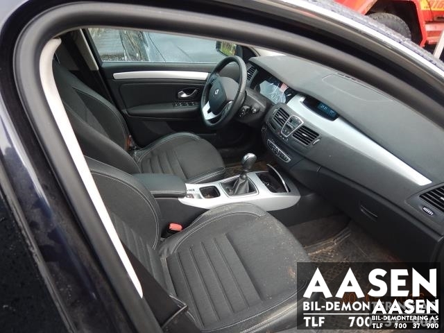 Renault Laguna 2008-2010 (Type III, Fase 1) , Motorkode: K9K-780, Girkassekode: 