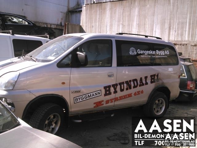 Hyundai H-1 2006-2008 (Type I, Fase 2) , Motorkode: D4CB, Girkassekode: 