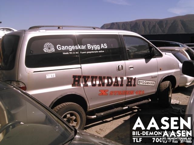Hyundai H-1 2006-2008 (Type I, Fase 2) , Motorkode: D4CB, Girkassekode: 