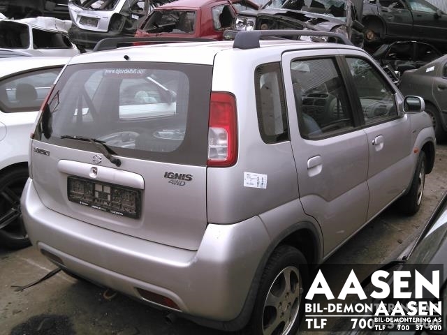 Suzuki Ignis 2000-2006 (Type I) (JAPAN) (JAPAN), Motorkode: M13A, Girkassekode: