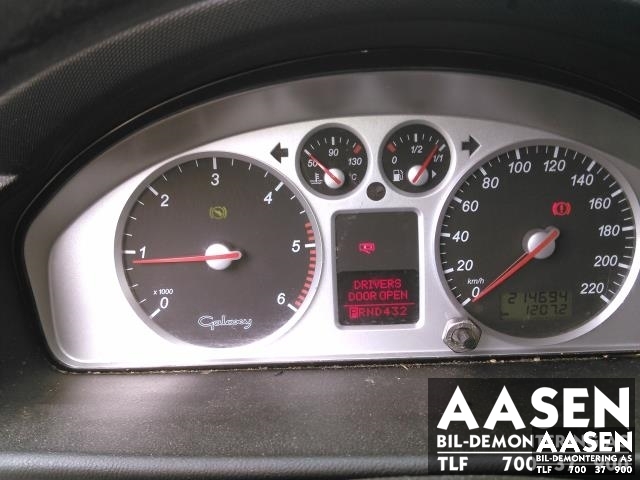 Ford Galaxy 2001-2006 (Type II) , Motorkode: AUY, Girkassekode: GPE