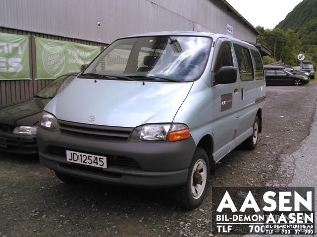 Toyota Hiace 1996-2001 (Fase 1) , Motorkode: 2L-T, Girkassekode: