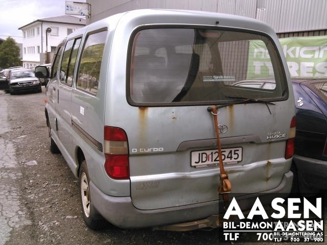 Toyota Hiace 1996-2001 (Fase 1) , Motorkode: 2L-T, Girkassekode: