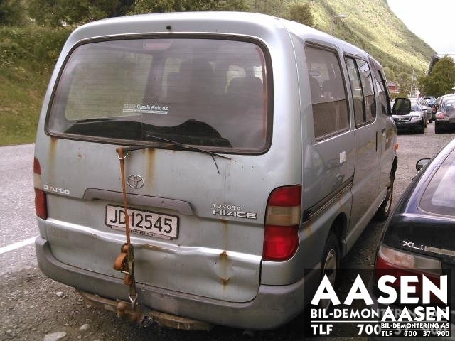 Toyota Hiace 1996-2001 (Fase 1) , Motorkode: 2L-T, Girkassekode: