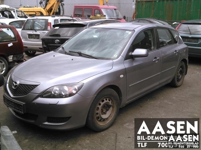 Mazda 3 2003-2005 (Type I, Fase 1) , Motorkode: B6ZE/77KW, Girkassekode: 