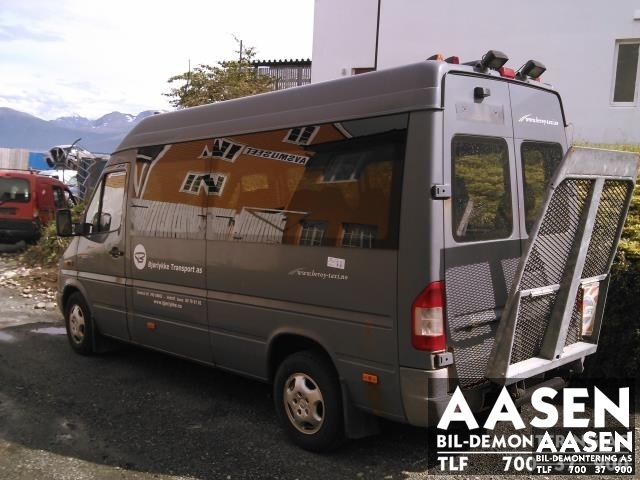 Mercedes Sprinter 1995-2006 (903) (903), Motorkode: OM612.981, Girkassekode: 