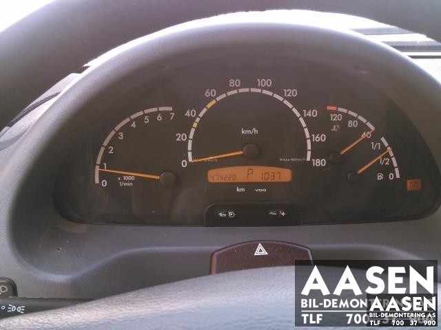 Mercedes Sprinter 1995-2006 (903) (903), Motorkode: OM612.981, Girkassekode: 