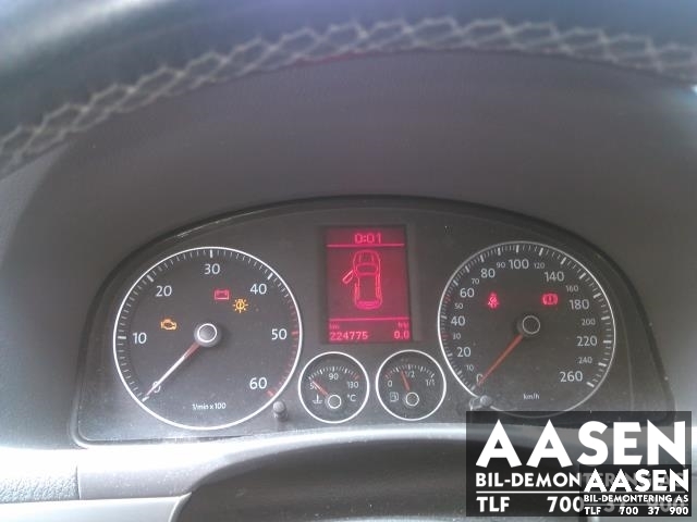 VW Touran 2003-2006 (Type I, Fase 1) , Motorkode: AZV, Girkassekode: GNE