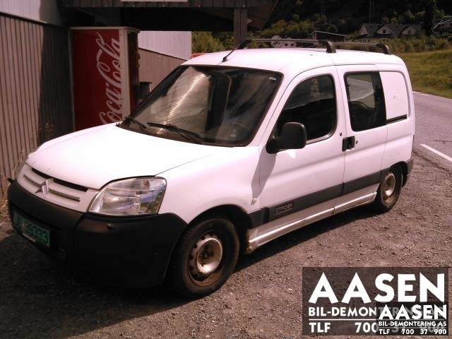 Citroën Berlingo 2002-2008 (Type I, Fase 2) , Motorkode: WJY, Girkassekode:
