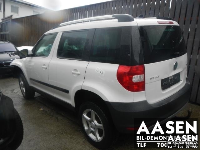 Škoda Yeti 2009-2013 (Fase 1) , Motorkode: CFHF, Girkassekode: LNN