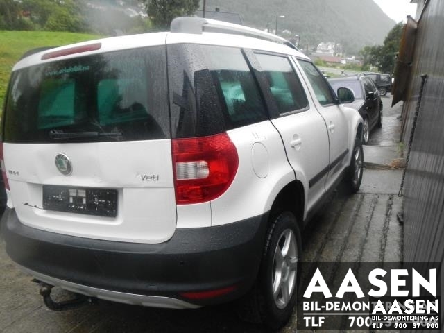 Škoda Yeti 2009-2013 (Fase 1) , Motorkode: CFHF, Girkassekode: LNN