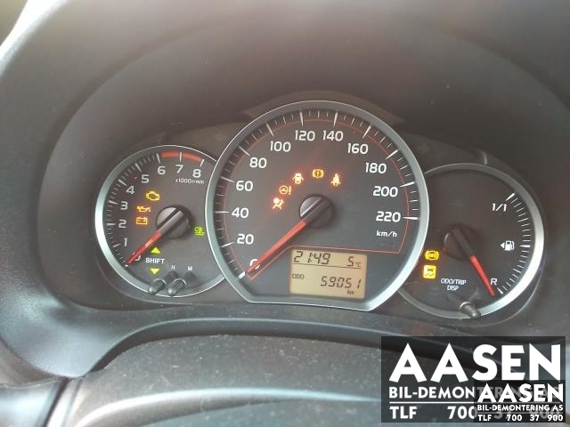 Toyota Yaris 2012-2014 (Type III, Fase 1) , Motorkode: 1KR-FE, Girkassekode: 30300-0D190