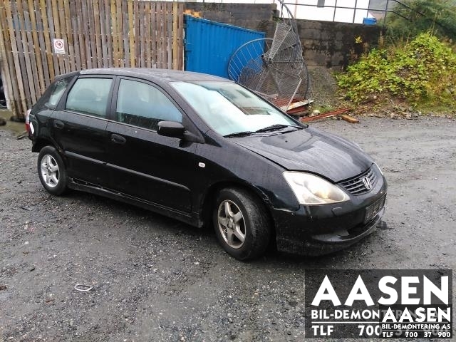 Honda Civic 2001-2005 (Type VII) (ENGELSK) (ENGELSK), Motorkode: D14Z6, Girkassekode: 