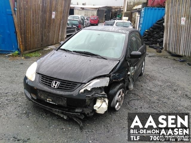 Honda Civic 2001-2005 (Type VII) (ENGELSK) (ENGELSK), Motorkode: D14Z6, Girkassekode: 