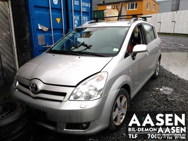 Toyota Verso 2004-2009 (Type II) , Motorkode: 3ZZ-FE, Girkassekode: 