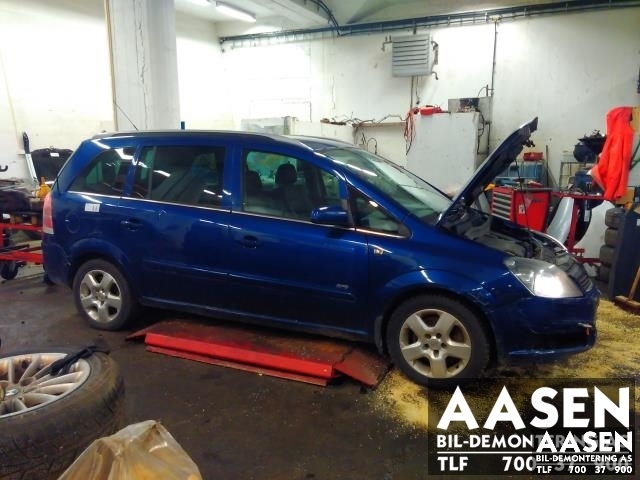 Opel Zafira B 2005-2011 , Motorkode: Z19DT, Girkassekode: 