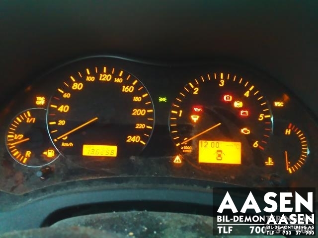 Toyota Avensis 2003-2008 (Type II) , Motorkode: 1AD-FTV, Girkassekode: 30300-2D151