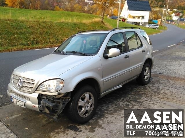 Mercedes ML 1997-2005 (W163) (W163), Motorkode: OM612.963, Girkassekode: 722661 02