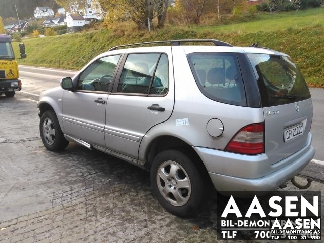 Mercedes ML 1997-2005 (W163) (W163), Motorkode: OM612.963, Girkassekode: 722661 02