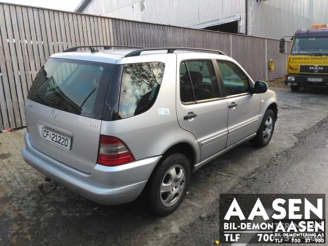 Mercedes ML 1997-2005 (W163) (W163), Motorkode: OM612.963, Girkassekode: 722661 02