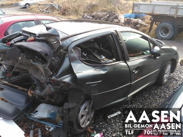 Peugeot 207 2006-2012 , Motorkode: 9HX, Girkassekode: 2222PT