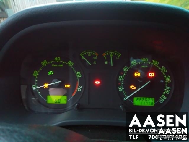 Škoda Octavia 2000-2004 (Type I, Fase 2) , Motorkode: AVU, Girkassekode: DUU