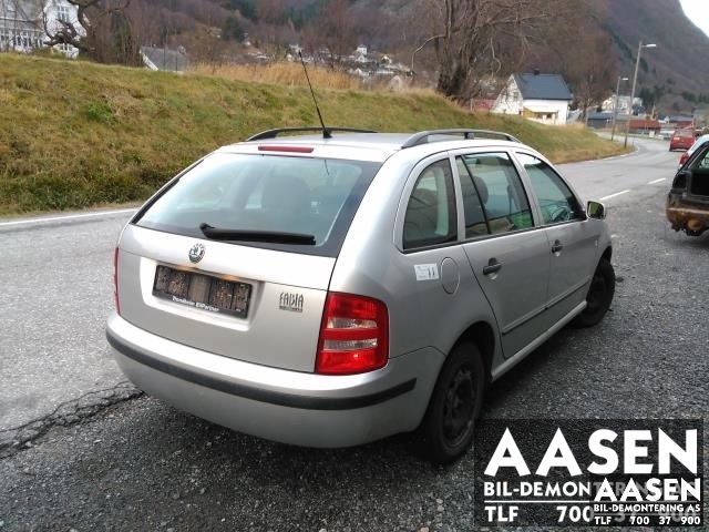 Škoda Fabia 2000-2007 (Type I) , Motorkode: AZQ, Girkassekode: GSB