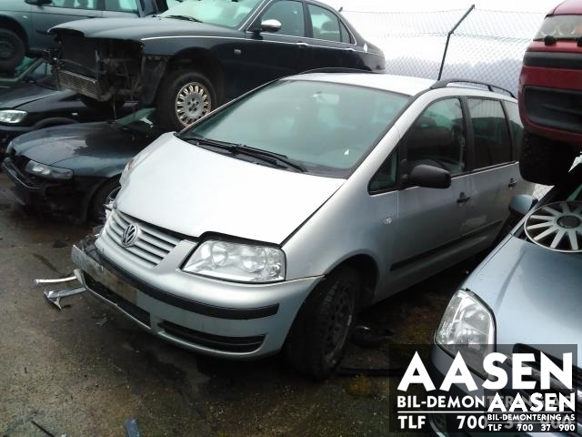 VW Sharan 2000-2010 (Type I, Fase 2) , Motorkode: AUY, Girkassekode: FUX