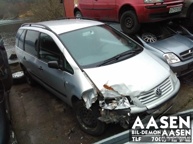 VW Sharan 2000-2010 (Type I, Fase 2) , Motorkode: AUY, Girkassekode: FUX