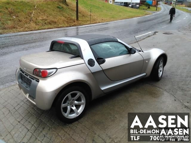 Smart Roadster 2003-2006 , Motorkode: M160.922, Girkassekode: 71747600