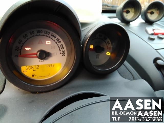 Smart Roadster 2003-2006 , Motorkode: M160.922, Girkassekode: 71747600