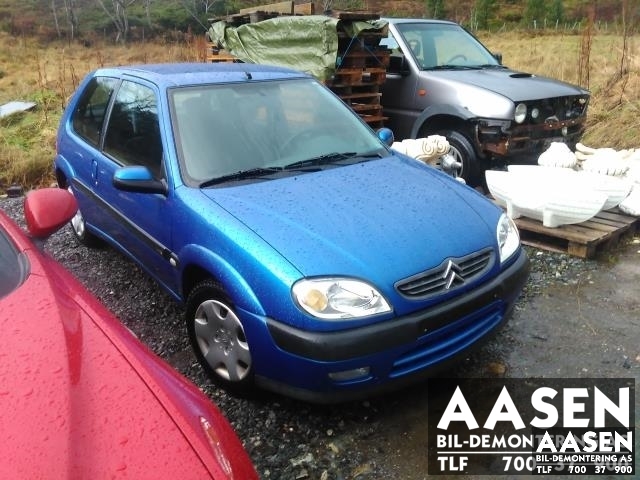 Citroën Saxo 1996-2002 , Motorkode: KFX, Girkassekode: