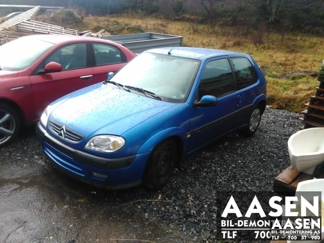 Citroën Saxo 1996-2002 , Motorkode: KFX, Girkassekode: