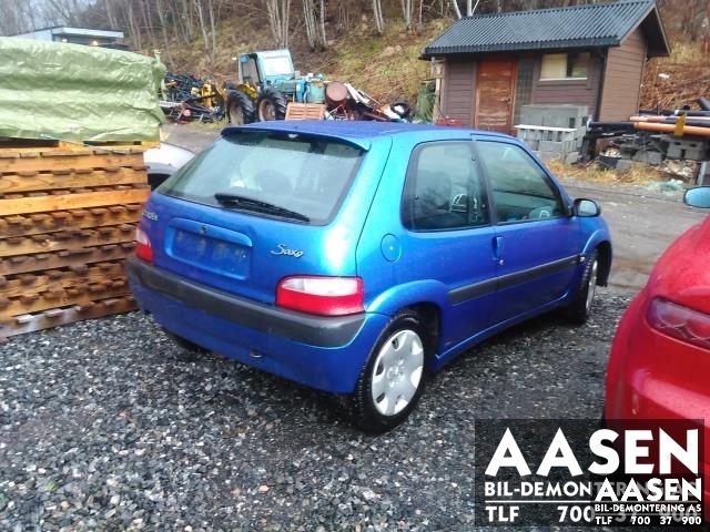Citroën Saxo 1996-2002 , Motorkode: KFX, Girkassekode: