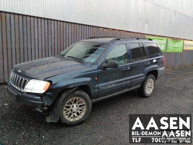 Jeep Grand Cherokee 1999-2004 , Motorkode: 2, Girkassekode: W5A580