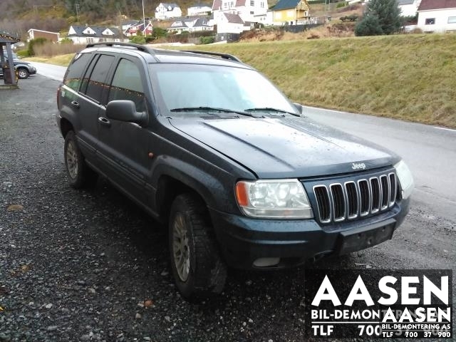 Jeep Grand Cherokee 1999-2004 , Motorkode: 2, Girkassekode: W5A580