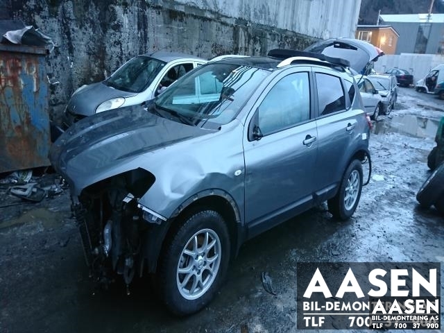 Nissan Qashqai 2010-2014 (Type I, Fase 2) , Motorkode: R9M, Girkassekode: 