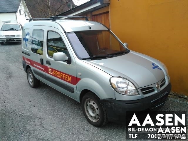 Nissan Kubistar 2004-2009 , Motorkode: K9K 718, Girkassekode: JR5 (116)