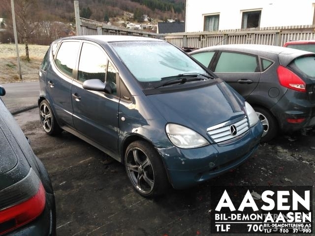 Mercedes A-Klasse 1998-2004 (W168) (W168), Motorkode: M166.940, Girkassekode: