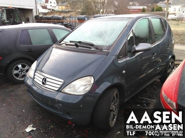 Mercedes A-Klasse 1998-2004 (W168) (W168), Motorkode: M166.940, Girkassekode:
