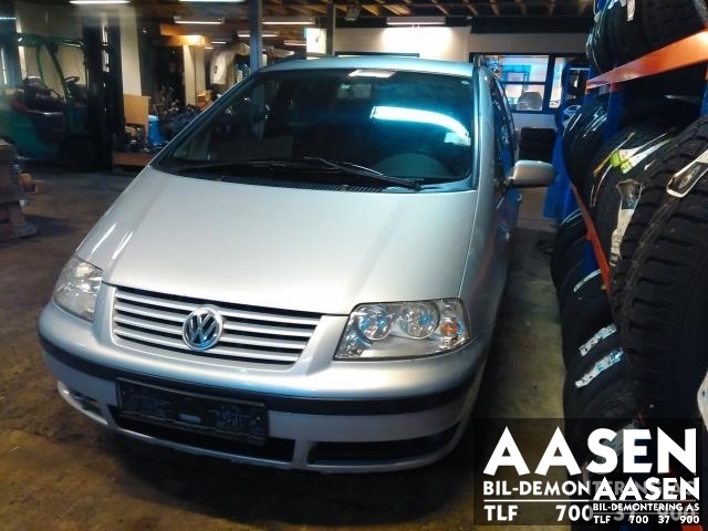 VW Sharan 2000-2010 (Type I, Fase 2) , Motorkode: AUY, Girkassekode: EHH