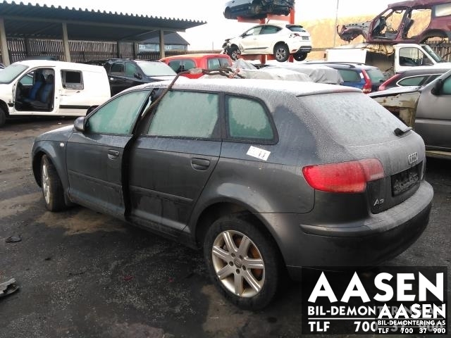 Audi A3 2003-2008 (Type II, Fase 1) , Motorkode: BKD, Girkassekode: JLR